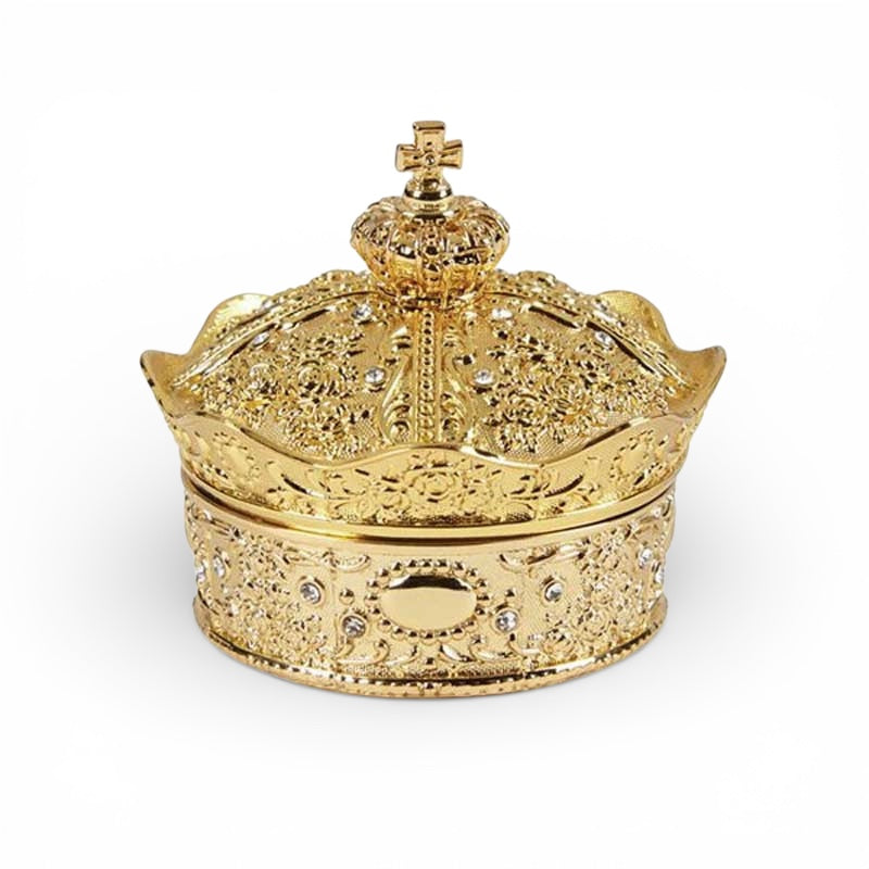 13 Arras Coin Set Gold Crown Box with