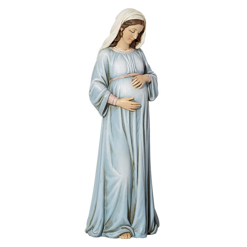 Mary mother of God/ Maria madre de Dios Material:ResinSize:2.875" x 2.25" x 8" H