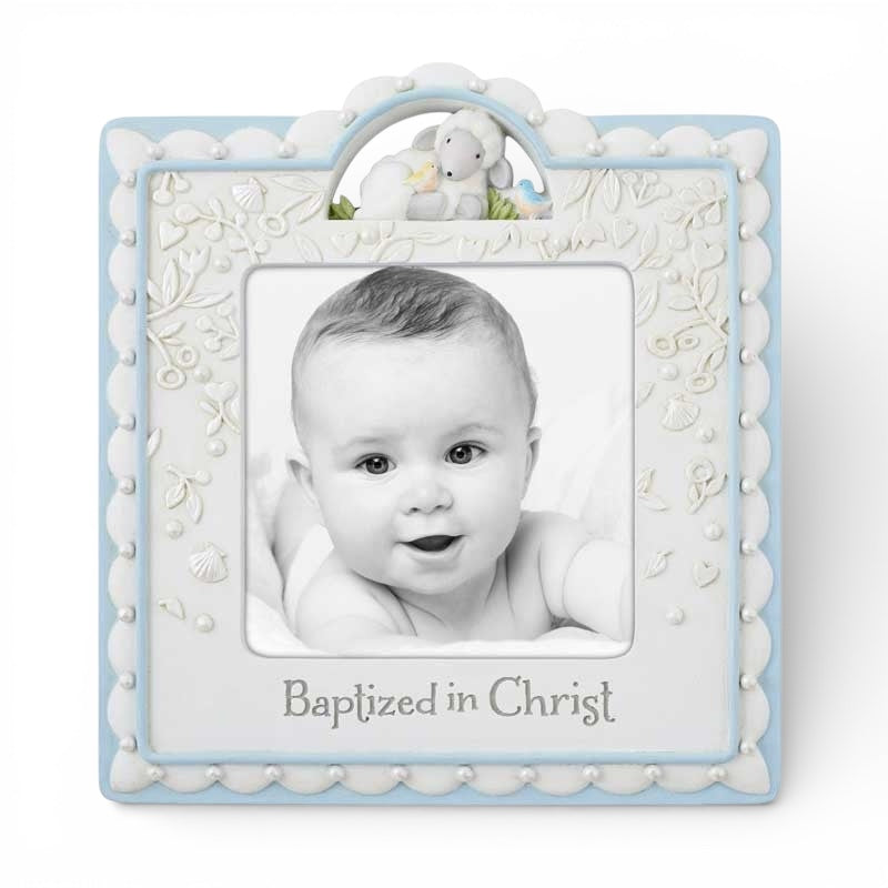Baptized in Christ Photo Frame