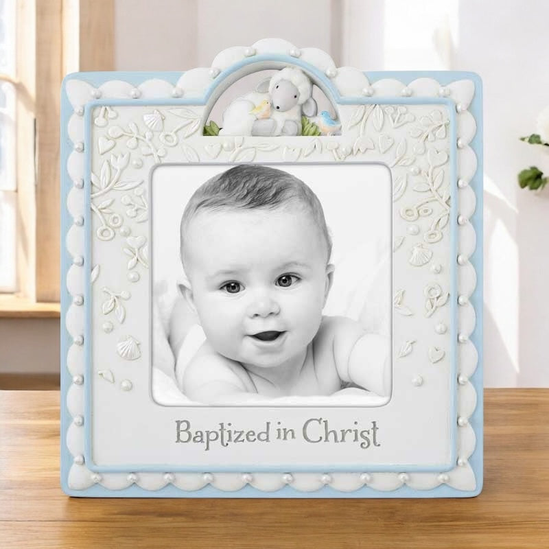 Baptized in Christ Photo Frame