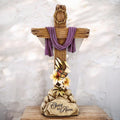 11-3/4"H Lent Cross Statue/ Cruz de Pascua