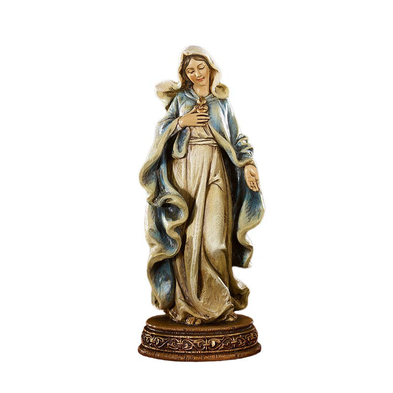 6" H Immaculate Heart Statue