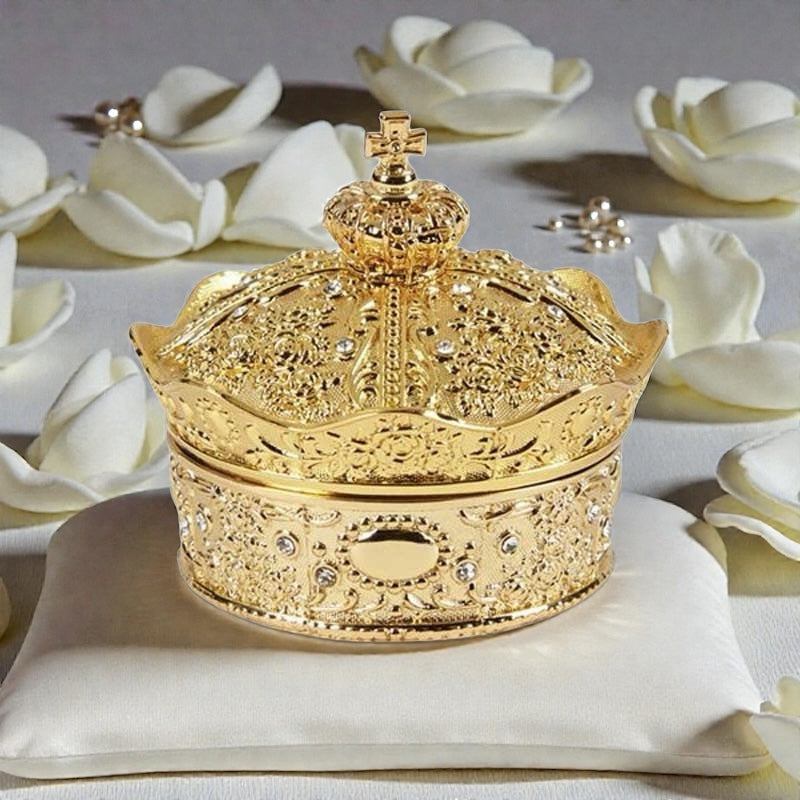 13 Arras Coin Set Gold Crown Box with