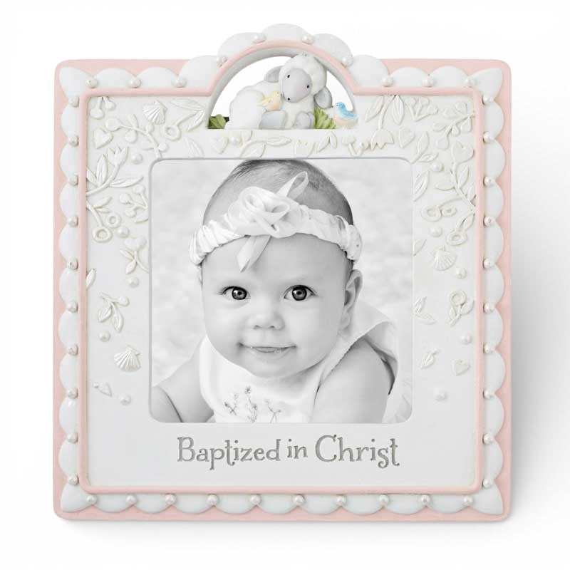 Baptized in Christ Photo Frame