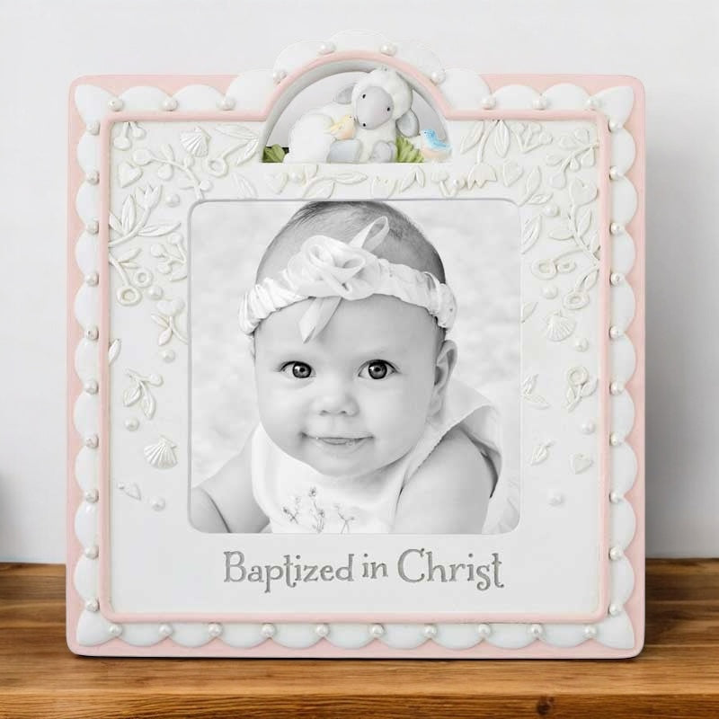 Baptized in Christ Photo Frame