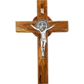 Wall Cross 8” St.Benedict