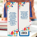 Spanish PSALM 8:2 AND PROVERBS 22:6 TASSELED BOOKMARK