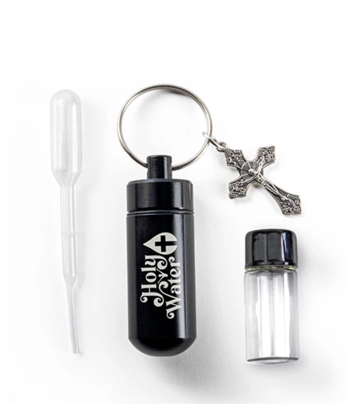 HOLY WATER BOTTLE KEYCHAIN