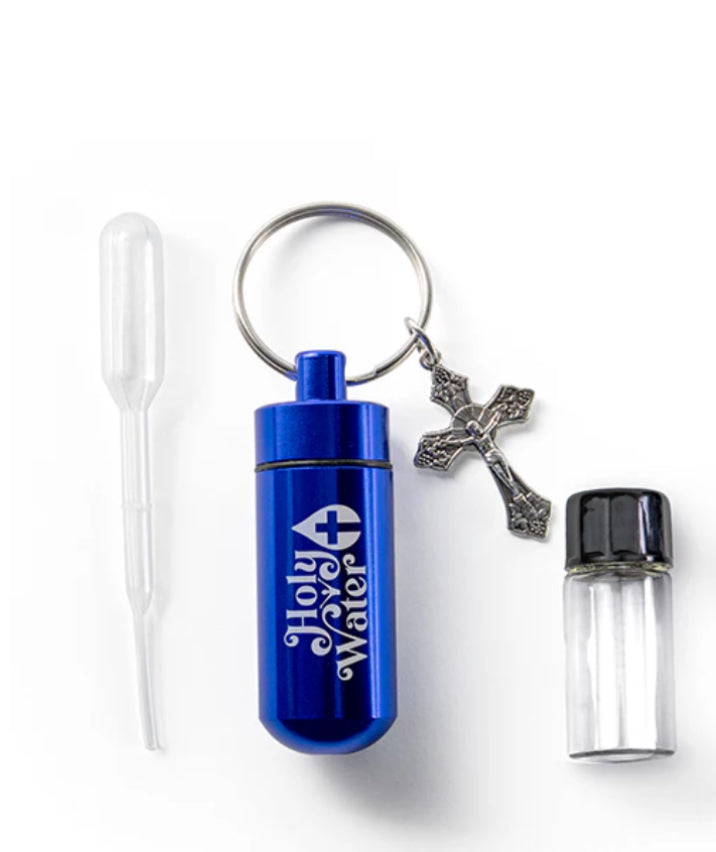 HOLY WATER BOTTLE KEYCHAIN