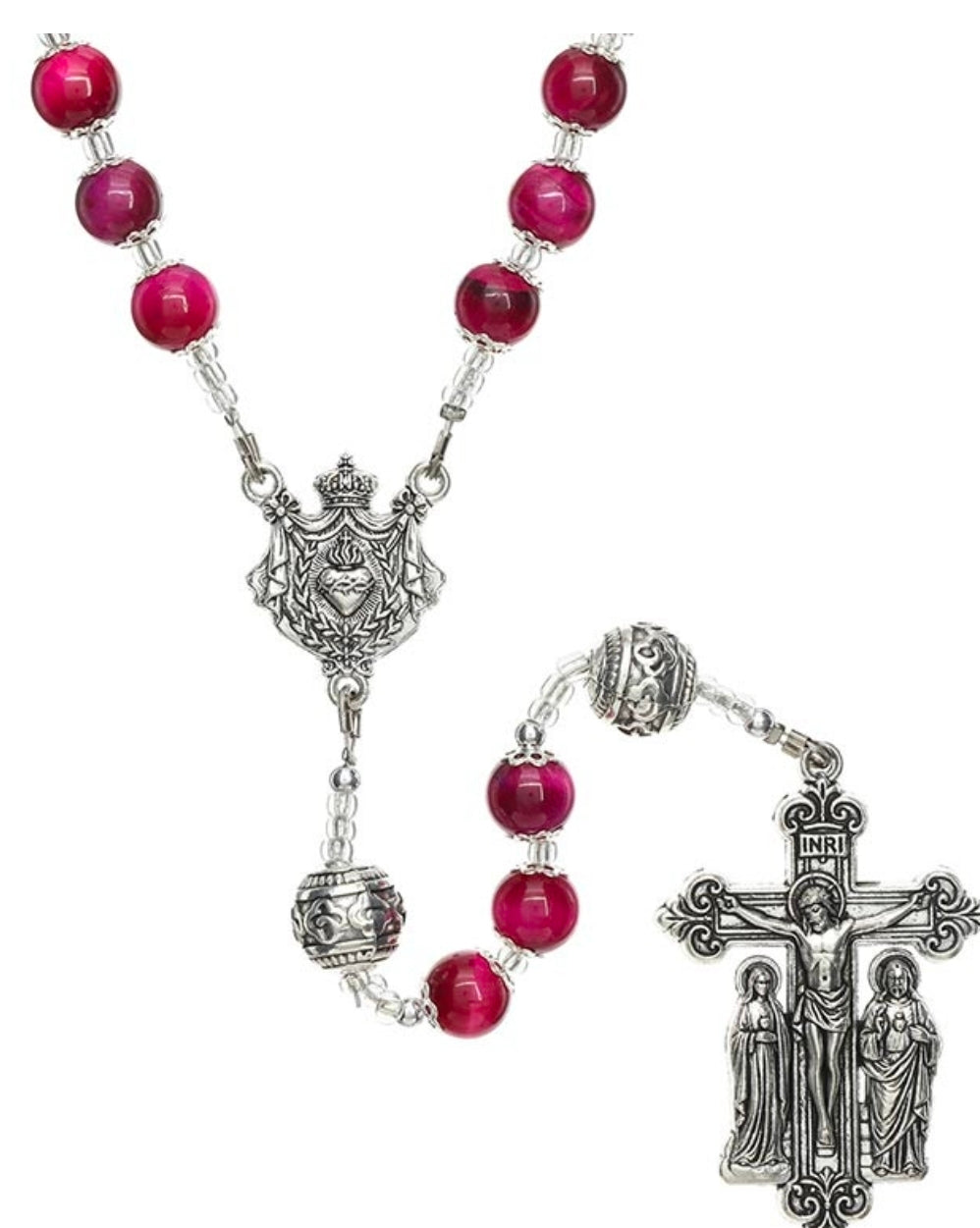 Rosario del Sagrado Corazón de Jesus/ Sacret Heart Rosary.