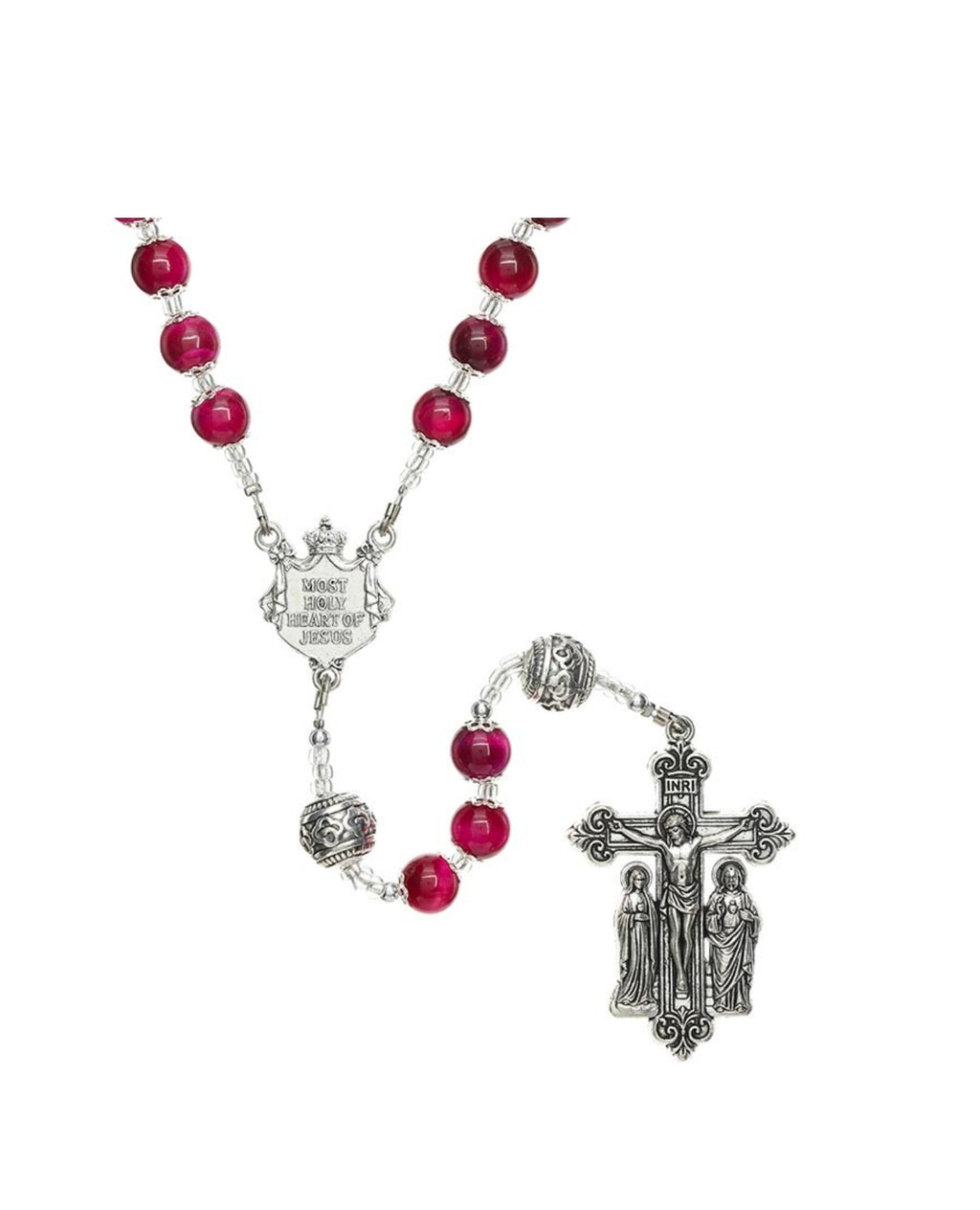 Rosario del Sagrado Corazón de Jesus/ Sacret Heart Rosary.